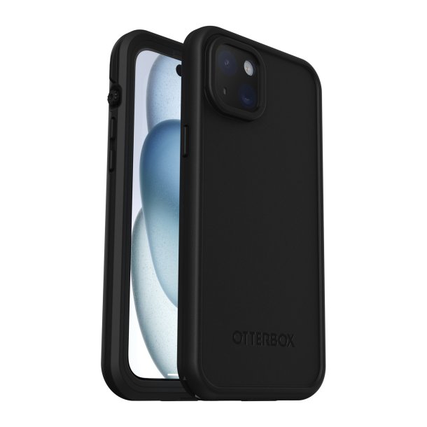 Otterbox | iPhone 15 Plus LifeProof Fre MagSafe Case - Black | 77-95536