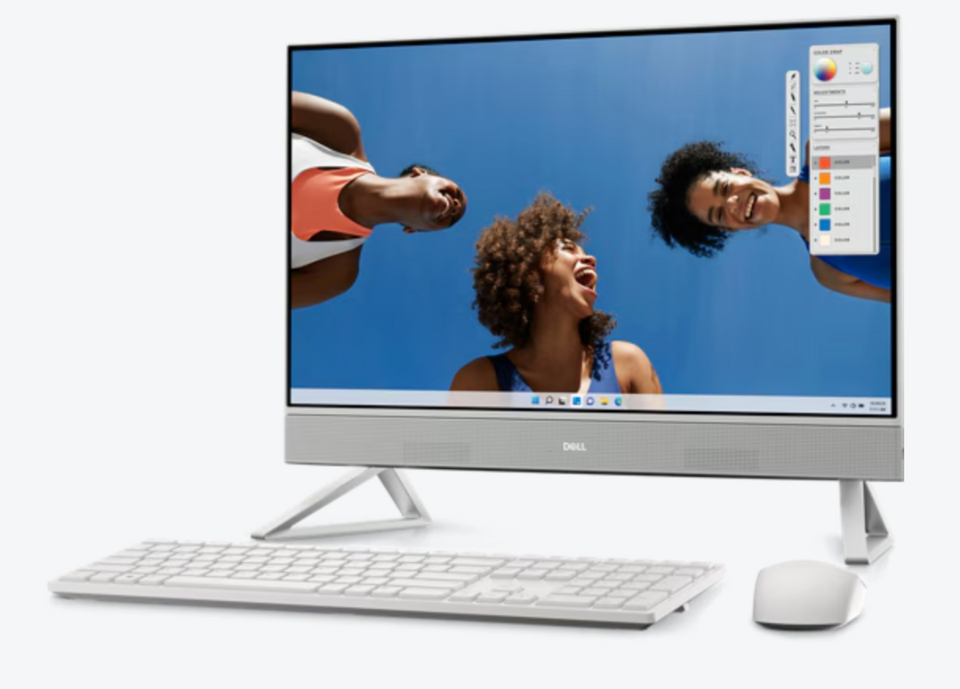 Dell | AIO Inspiron 24" FHD All-in-One 5-120U 8GB 512GB W11 Home 1YR