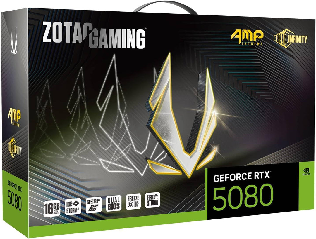 ZOTAC | VCX GeForce RTX 5080 AMP Extreme INFINITY 16GB GDDR7 | ZT-B50800B-10P