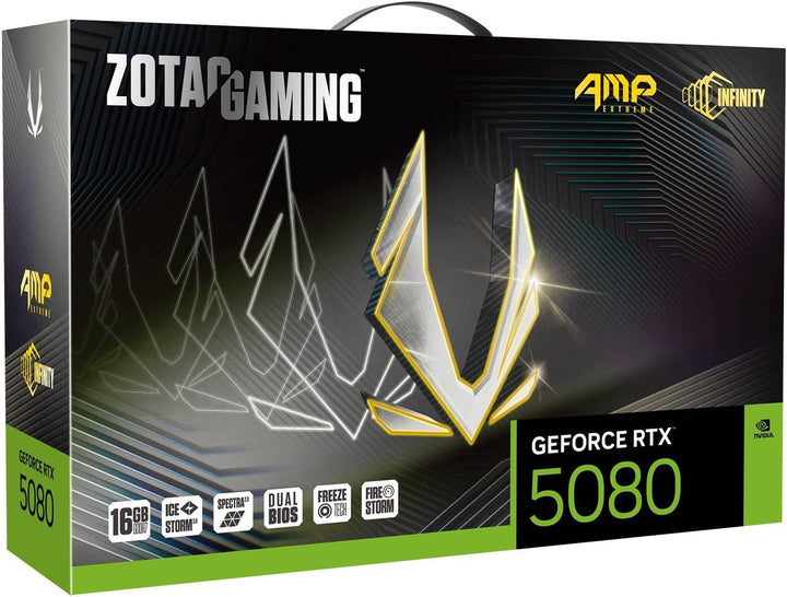 ZOTAC | VCX GeForce RTX 5080 AMP Extreme INFINITY 16GB GDDR7 | ZT-B50800B-10P
