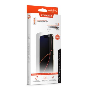 HyperGear | Tempered Glass Screen Protector iPhone 18 Pro Max/17 Pro Max w/Dust-Free Install Tray | 16418