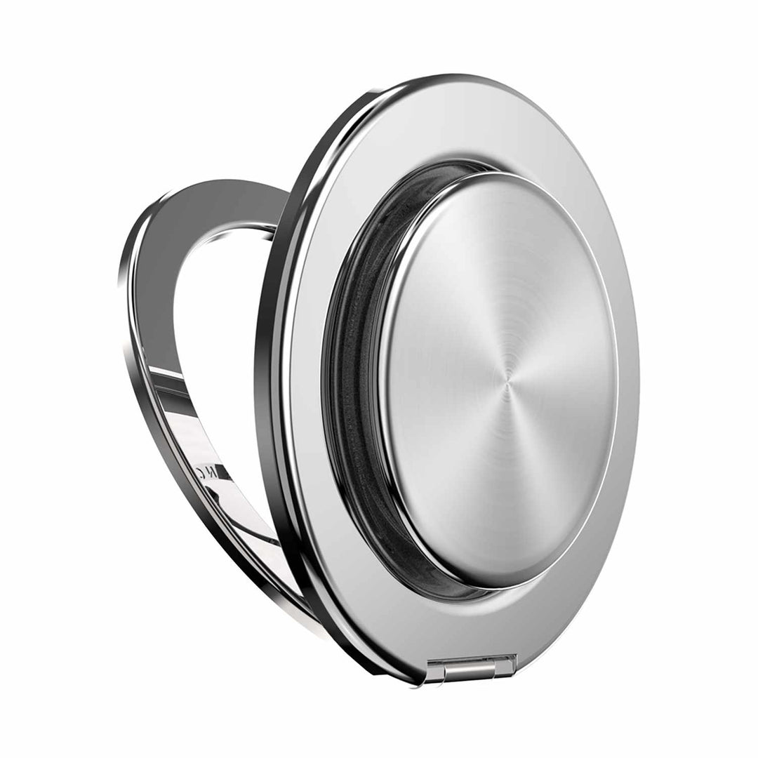 PopSockets | PopGrip Kick Out for MagSafe Round with Adapter Radial - Silver | 807695