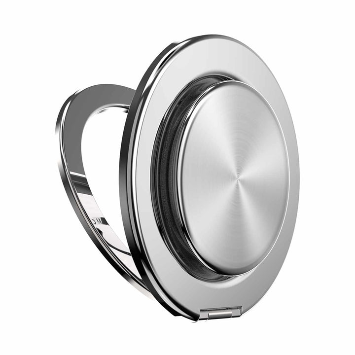 PopSockets | PopGrip Kick Out for MagSafe Round with Adapter Radial - Silver | 807695