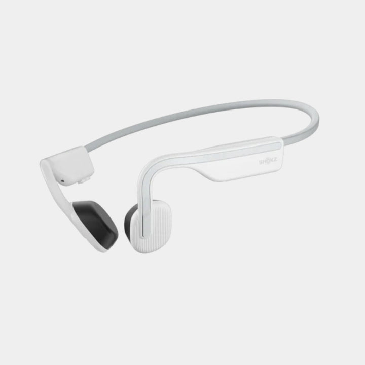 Shokz | OpenMove Alpine White Bluetooth Headset with Mic Bone Conduction - Lightweight  | 52837