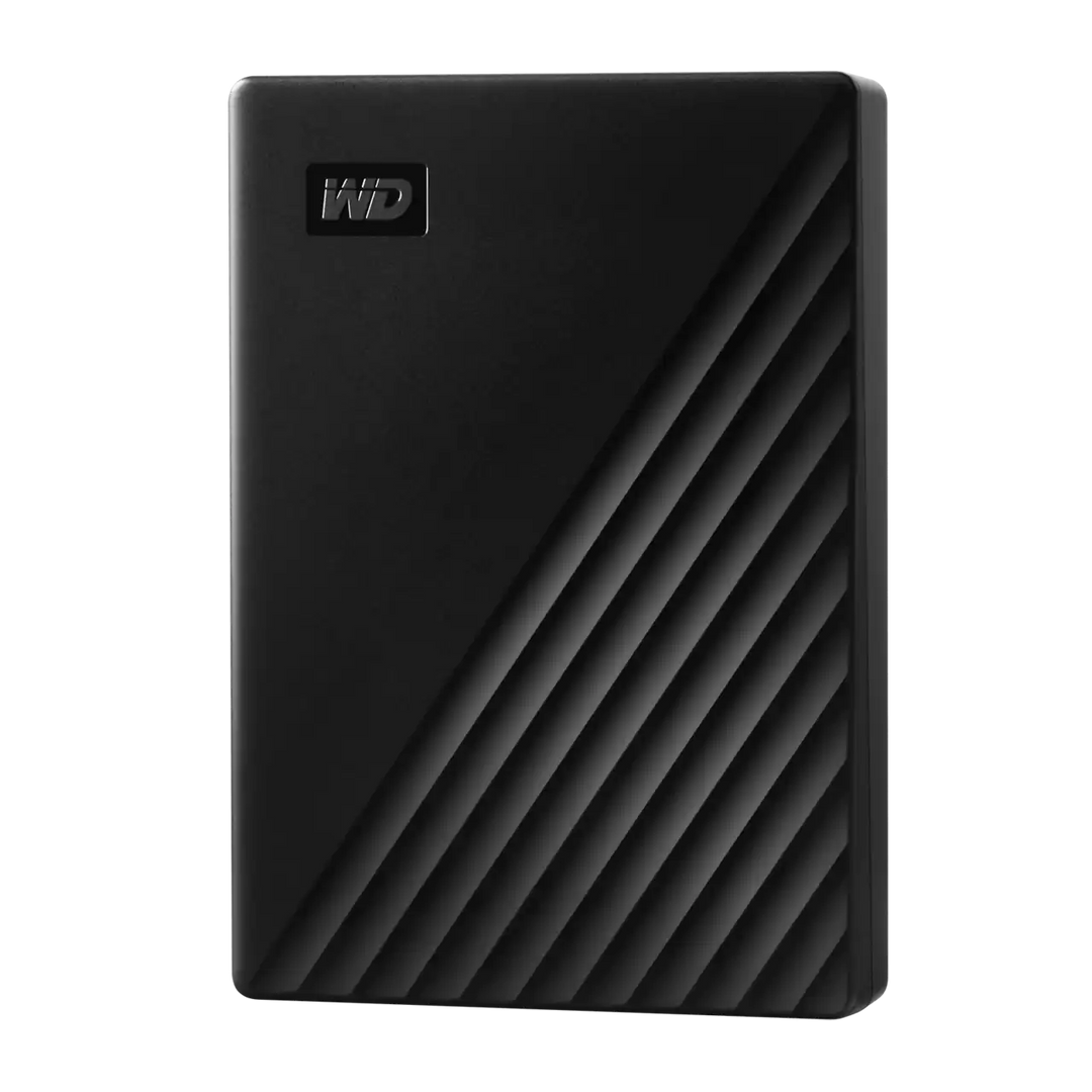 WD | My Passport 6TB USB 3.2 External Hard Drive - Black | WDBR9S0060BBK-WESN
