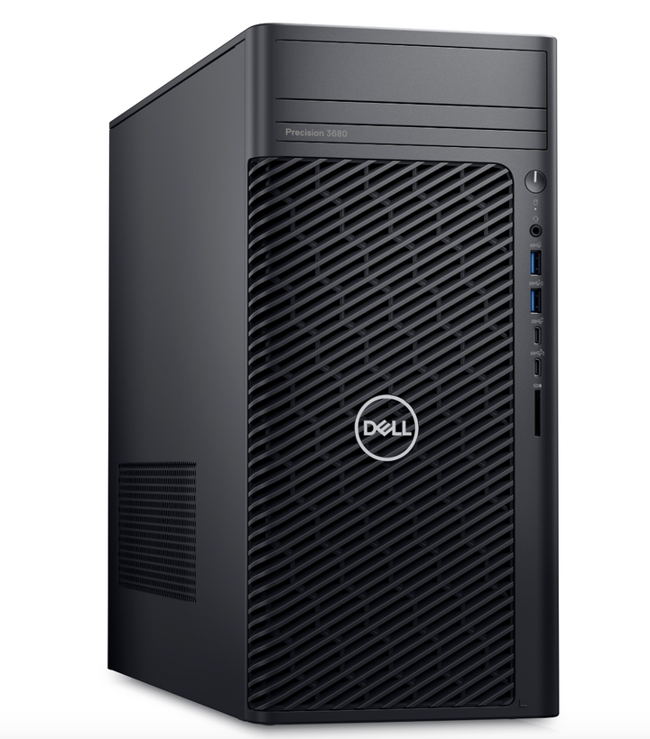 Dell | Precision Tower 3680 i7-14700 vPRO 32GB: 2 x 16 GB, DDR5, 4400 MT/s 512GB M.2 Wifi 6E BT RTX A1000 3YR Onsite