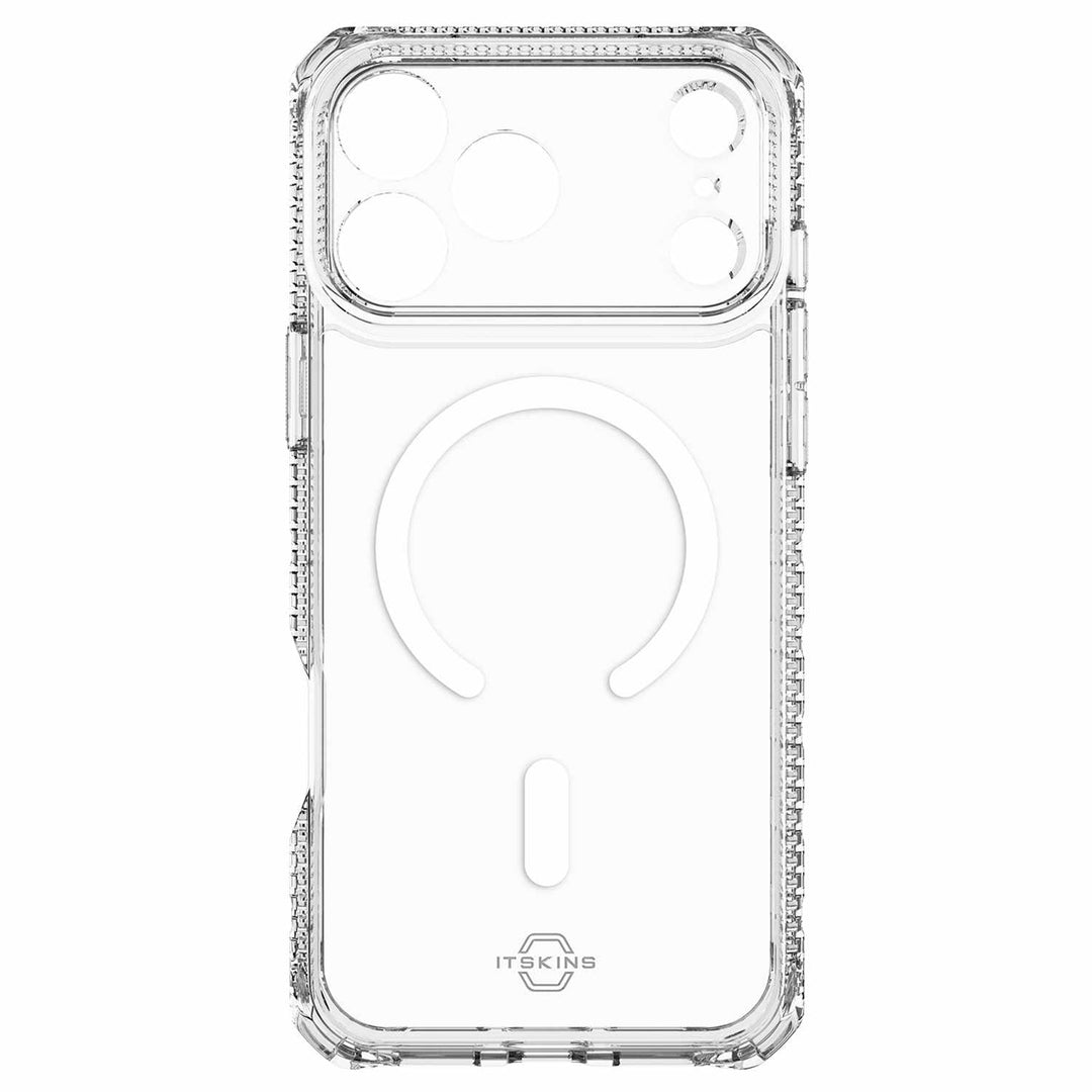 ITSKINS | Hybrid_R MagSafe Case iPhone 17 Pro Max - Clear | AP7UHMACRTRSP