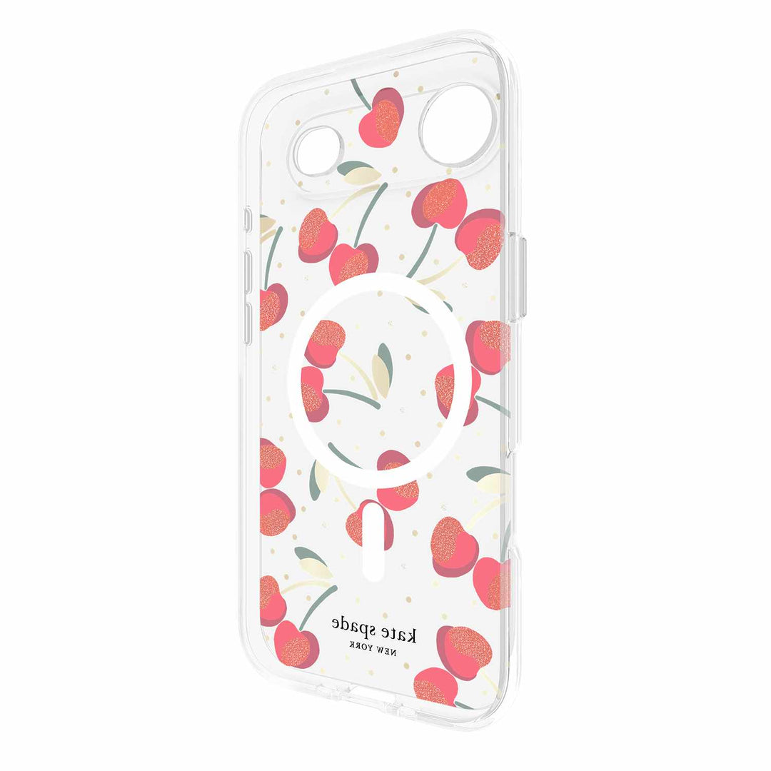 Kate Spade | Protective MagSafe Case iPhone 17 Air - Cherry Dot | KS057480