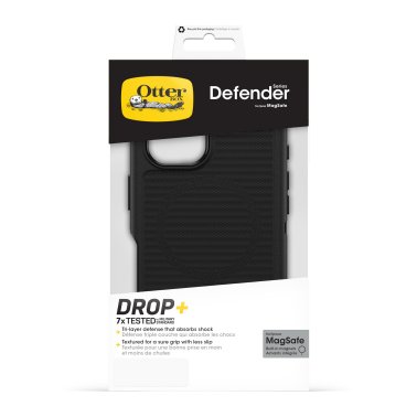 OtterBox | Defender Pro w/ MagSafe Series Case iPhone 16 - Black | 77-96013