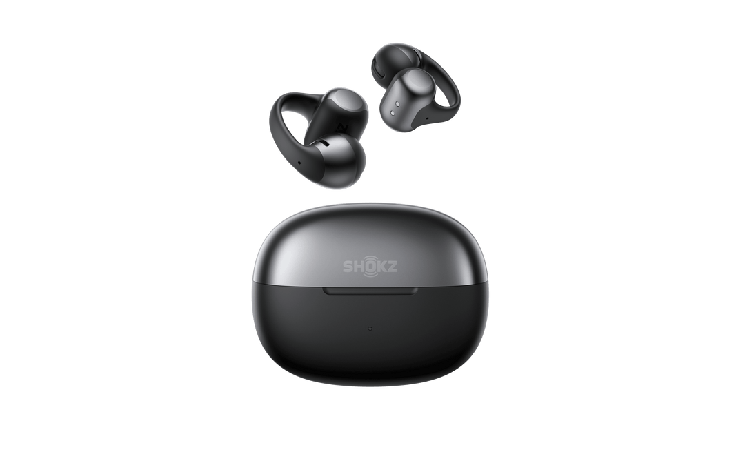 Shokz | OpenDots ONE Open-Ear True Wireless Earbuds - Black | E310-ST-BK-CA-326