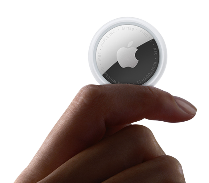Apple | AirTag (2nd generation) Bluetooth Item Tracker - White | MFE94AM/A