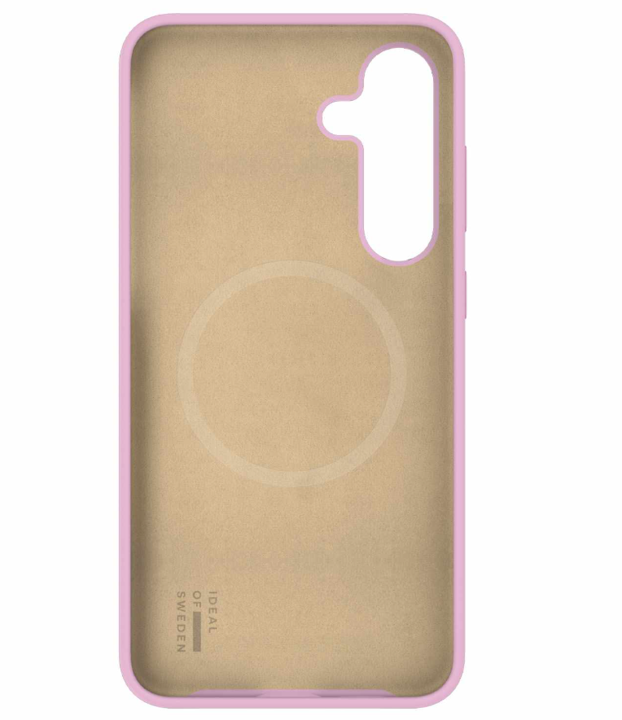 Ideal of Sweden | Silicone Case Compatible w/MagSafe Bubblegum for Samsung Galaxy S25 / Galaxy S24 - Pink | 120-9284