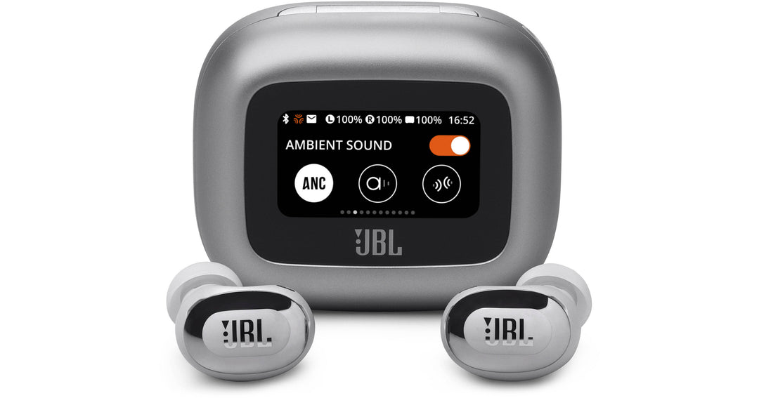 JBL | Live Buds 3 In-Ear Noise Cancelling True Wireless Earbuds - Silver | JBLLIVEBUDS3SILAM