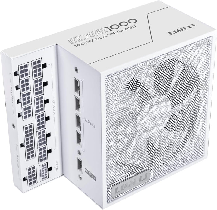 Lian-Li | Edge Series-1000W 80+ Platinum Full Modular ATX Retail - White | EG1000WHITE