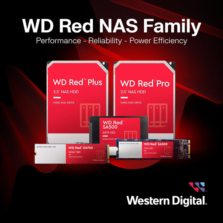 WD | Red 3.5-inch, 8TB, SATA-6Gb/s, 256MB Cache, 5400-RPM, 3 years Limited warranty | WD80EFAX