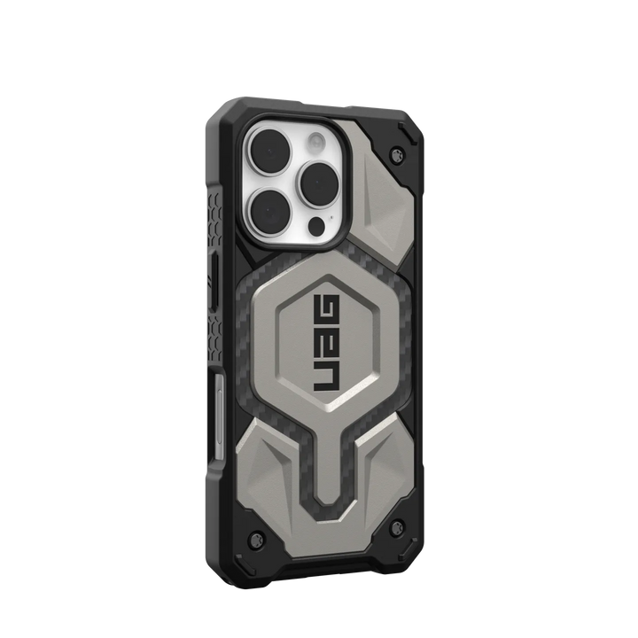 UAG | Monarch Pro MagSafe Case iPhone 16 Pro - Titanium | 15-13196
