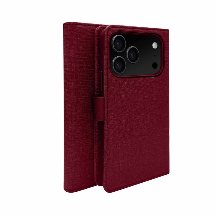 Blu Element | Folio 2-in-1 Case iPhone 18 Pro /17 Pro - Burgundy | BEF218PB