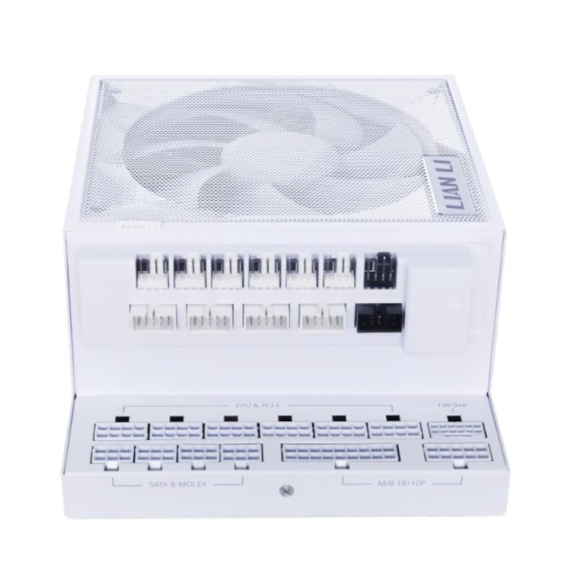 Lian Li | EDGE GOLD 850W 80 PLUS Gold Modular ATX Power Supply - White | EDGE GOLD 850 WHITE