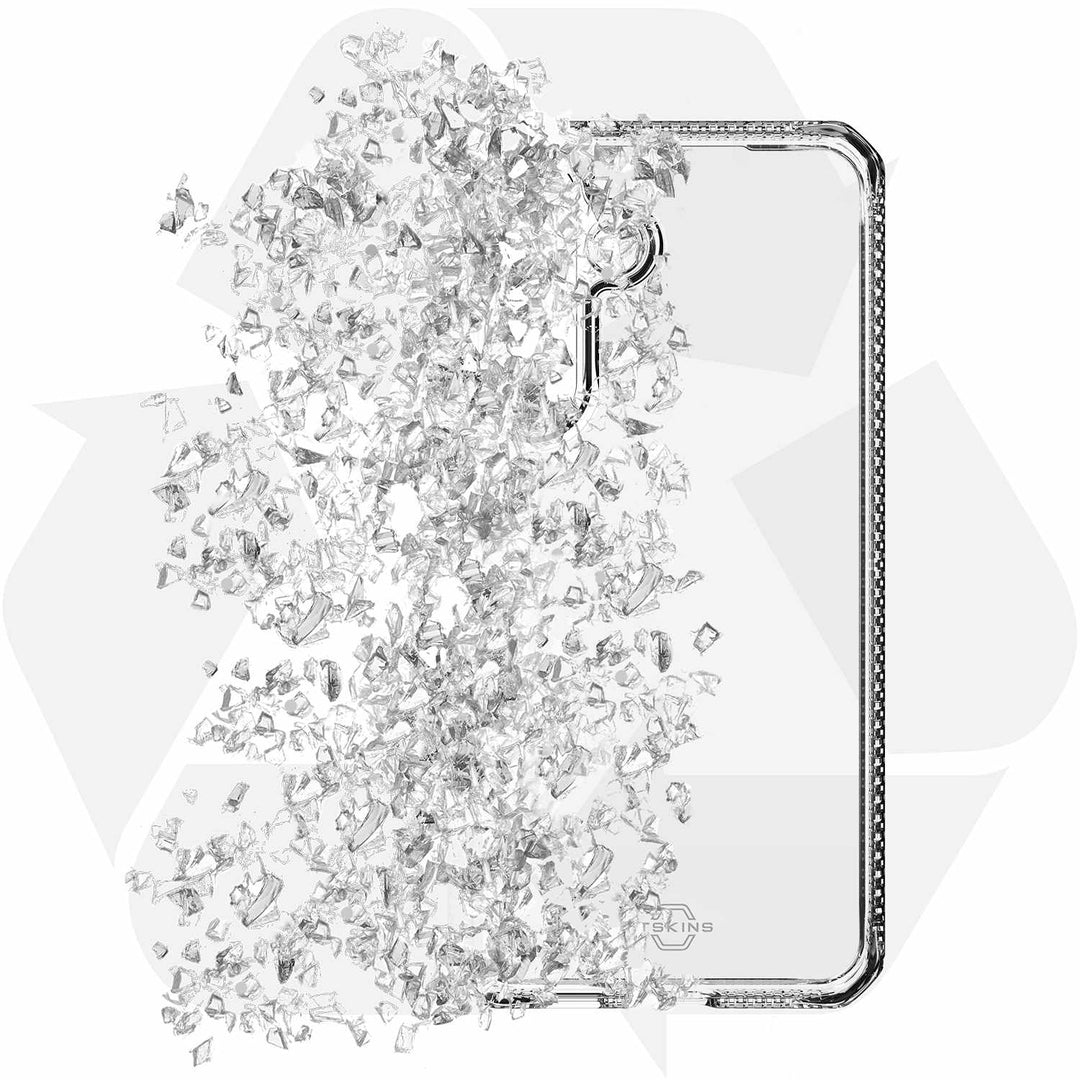 ITSKINS | Spectrum_R Case for Samsung Galaxy S26 FE/Galaxy S25 FE - Clear | SG6FSPECMTRSP