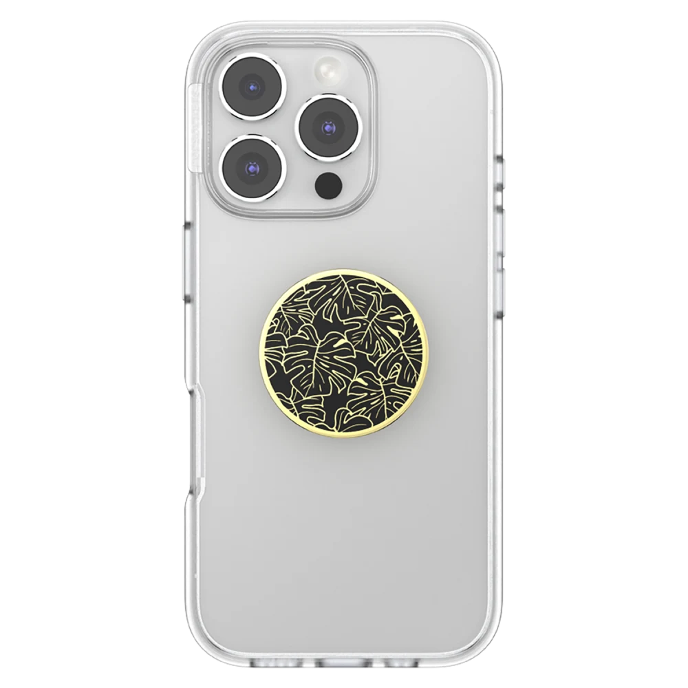 PopSockets | PopGrip Monstera - Black | 809037