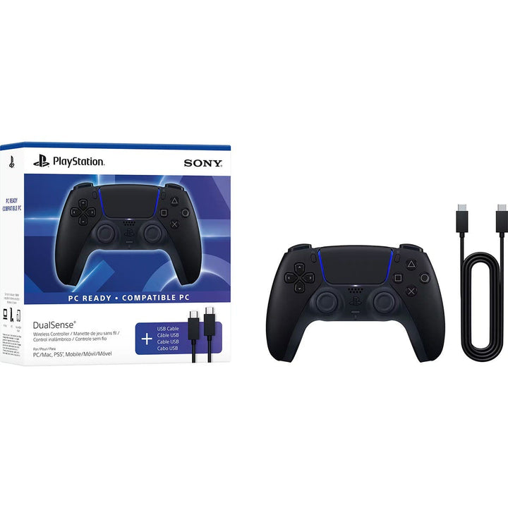 SONY | DualSense Wireless Controller - Midnight Black for PC | 711719025986