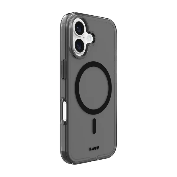 LAUT | Crystal-M MagSafe for iPhone 16 Plus - Black Crystal | L_IP24C_CRM_UB