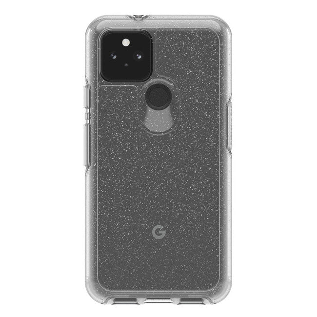 //// Otterbox - Symmetry Clear Protective Case Stardust (Silver Flake) for Google Pixel 5 120-3638