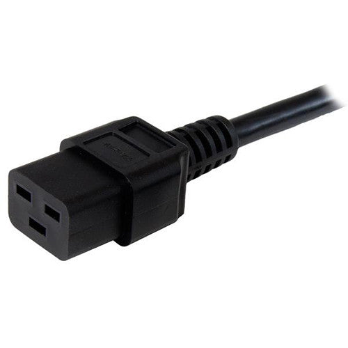 Startech |  Heavy Duty Power Cable 5-15P TO C19 10ft/3m - Black | PXT515191410