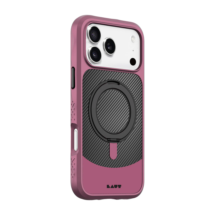 LAUT | Carbon Matter MagSafe for iPhone 17 Pro Max - Wine Red | L_IP25D_CM_R