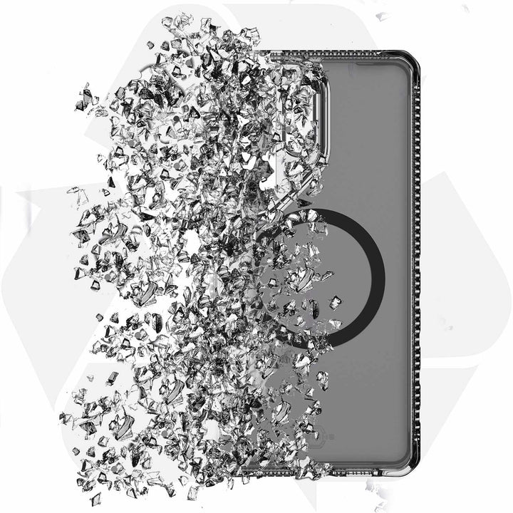 ITSKINS | Hybrid_R Vapor Case w/Magnets for Samsung Galaxy S26 Ultra - Smoke | SGYUHBVARSMOK