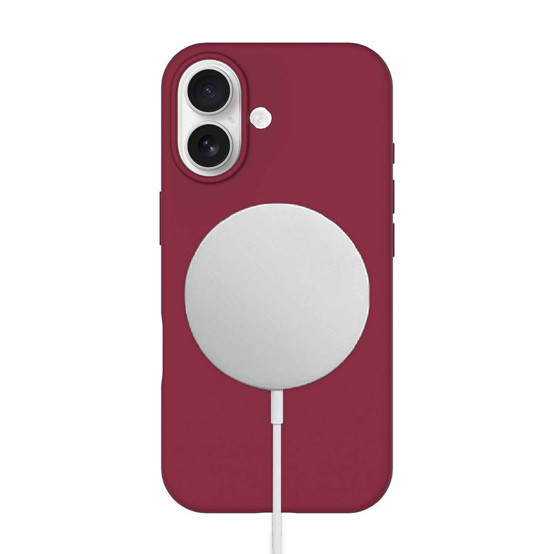 Blu Element | Silicone MagSafe iPhone 17 Case - Cranberry | BESMG175
