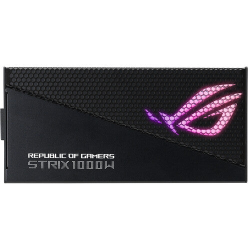 ASUS |  ROG STRIX Gold Aura Edition Modular Power Supply 1000W - Black | ROG-STRIX-1000G-AURA