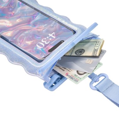 Case-Mate | Universal Waterproof Floating Wavy Pouch - Mist Twinkle | CM060212