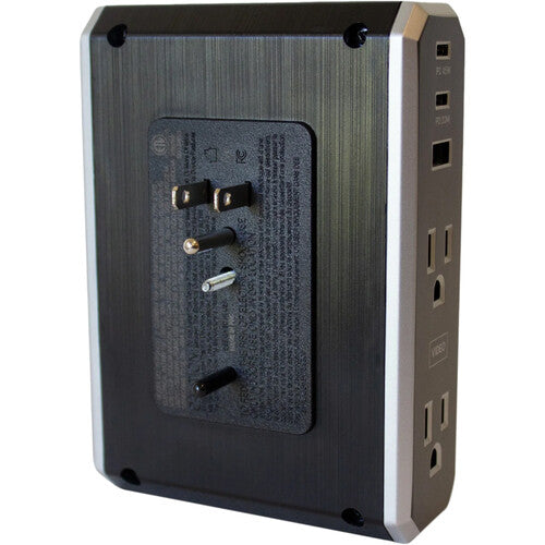 Austere | VII Series Wall Charger 4-Outlet 45W / 20W USB-C PD | 7S-PS4-US1