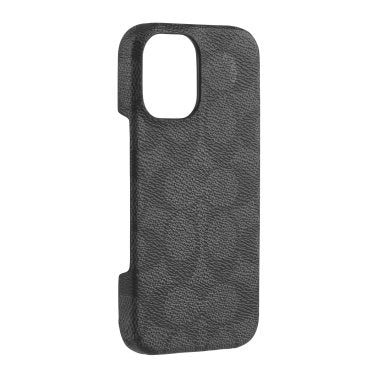 Coach | Slim Wrap Signature C Case iPhone 16 - Charcoal | 15-13362