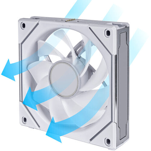 Lian-Li | Fan SL120 SL-Infinity Reverse Blade 120mm - White | UF-RSLIN120-1W