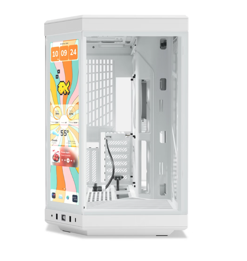 Hyte  | Computer Case Y70 touch infinite mTower ATX TG Snow White  | CS-HYTE-Y70TTI-WW