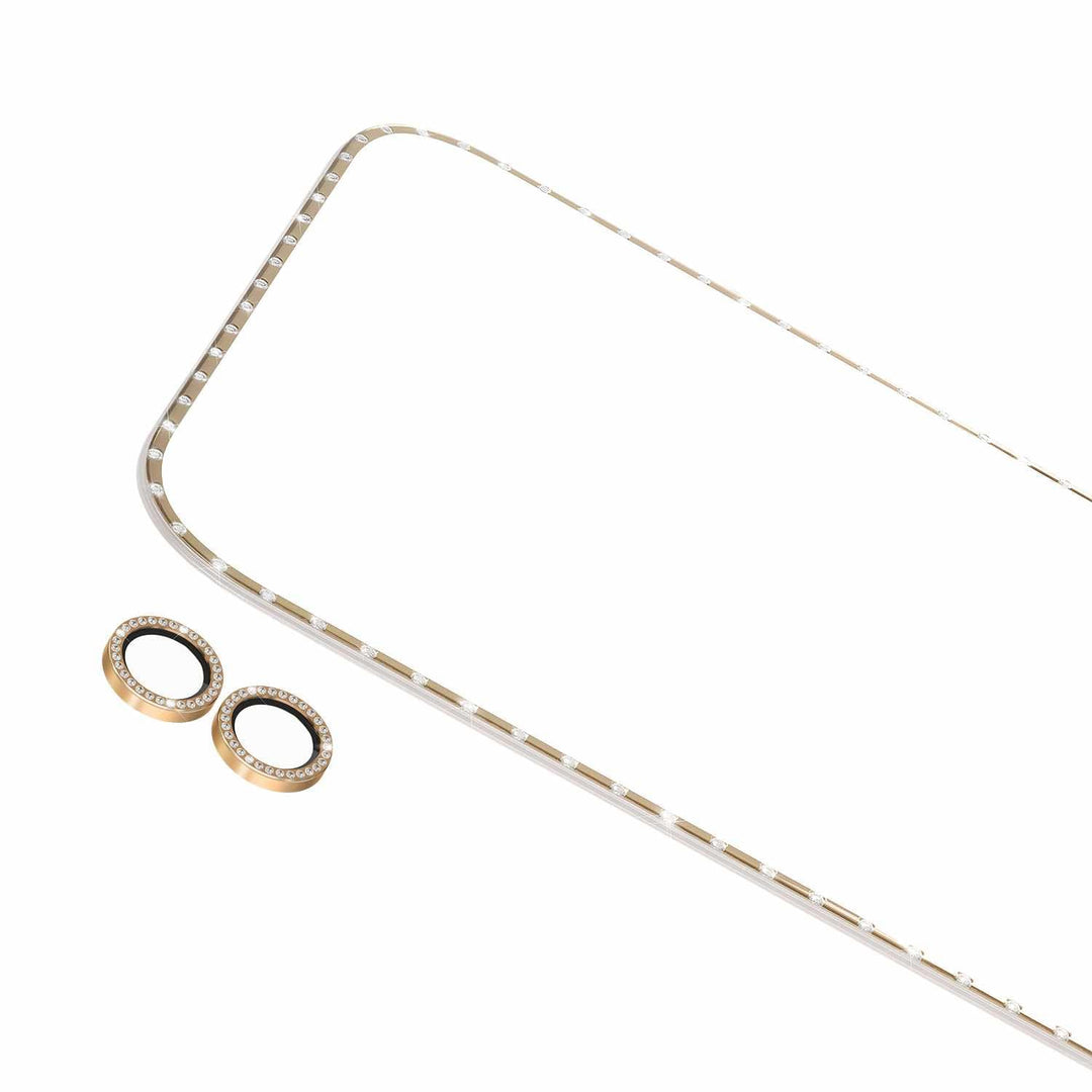 Kate Spade | Screen/Lens Protector Style Kit iPhone 17 Set - Stone Gold | KS057998