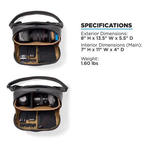 Nomatic | McKinnon Sling  8litre  - Black | PMSLNGBLK01