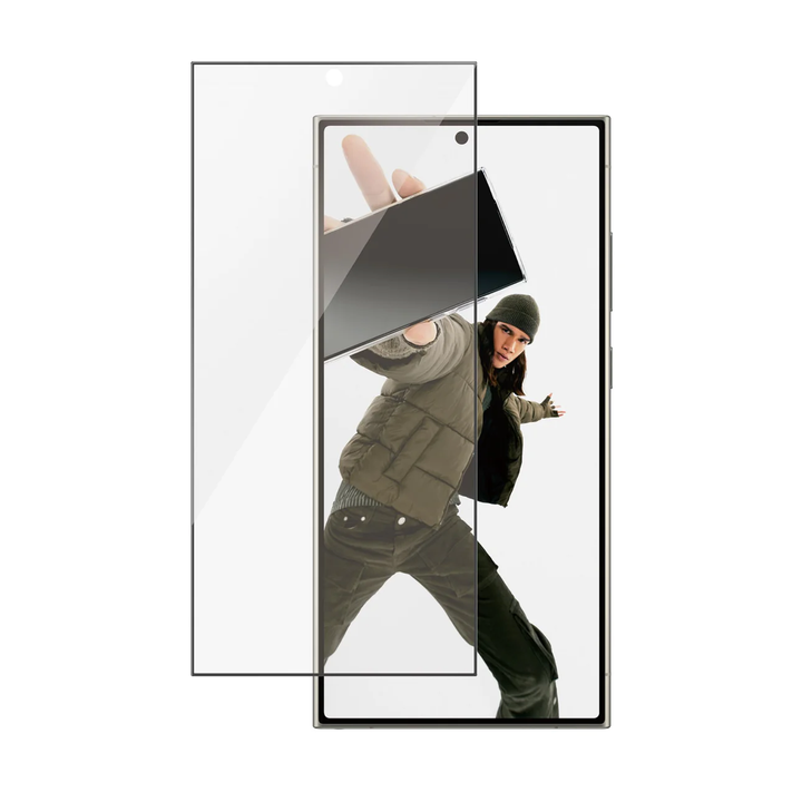 PanzerGlass | Ultra-Wide Fit Screen Protector for Samsung Galaxy S24 Ultra - Clear | PG-7352CA