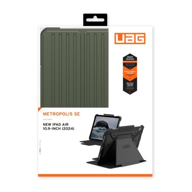 UAG | Metropolis SE Case for iPad Air 11" 6th Gen M2 / M3 - Olive | 15-12668
