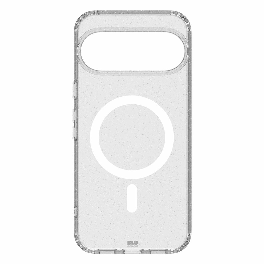 Blu Element | Dropzone Rugged Glitter Case w/Magnets for Google Pixel 11 Pro XL - Clear | BEPIXDZRG262