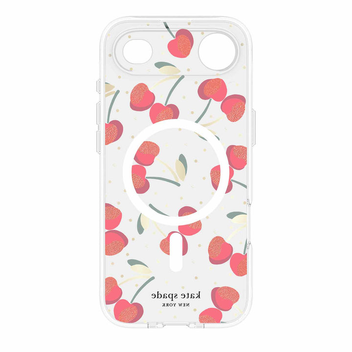 Kate Spade | Protective MagSafe Case iPhone 17 Air - Cherry Dot | KS057480