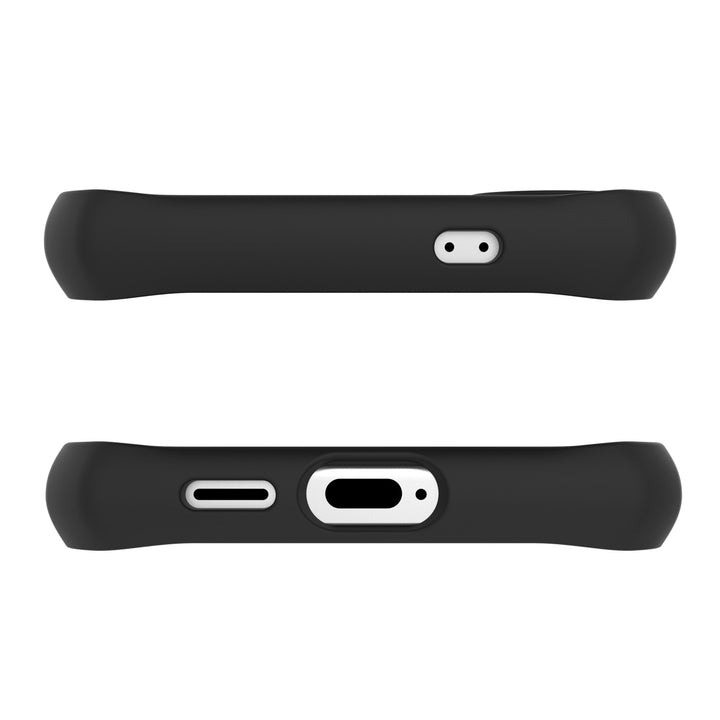 Itskins | Hybrid_R Frost Case w/ MagSafe Samsung Galaxy S24 - Black | 120-7948