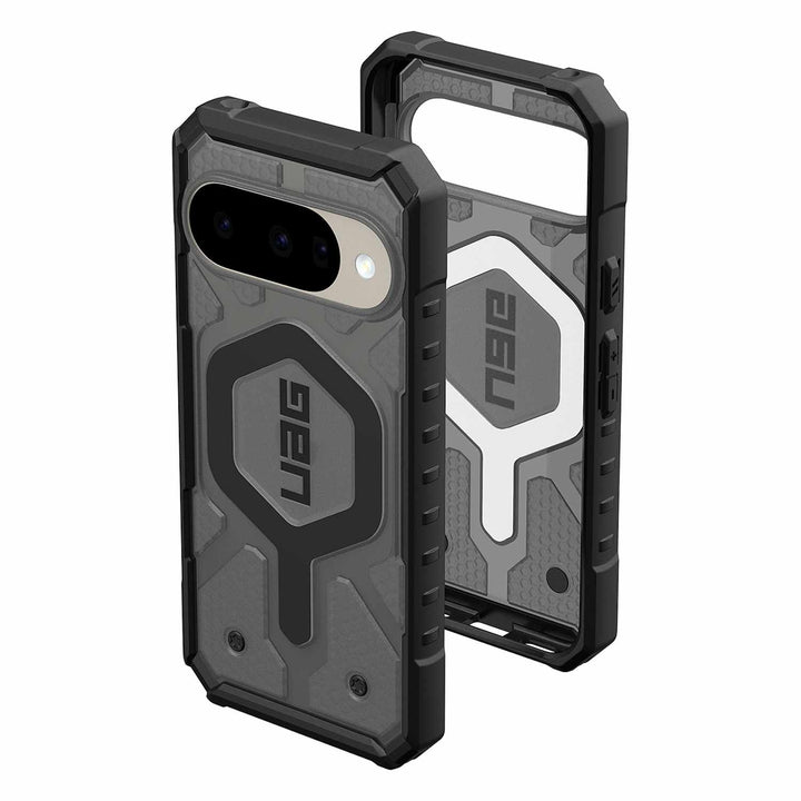 UAG | Pathfinder Rugged Clear Case w/Magnet for Google Pixel 10/10 Pro - Ash/Black | 614469113140