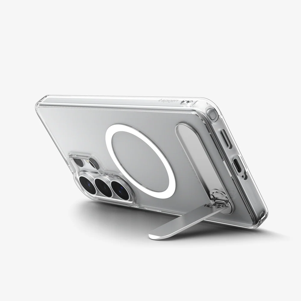Spigen | Slim Armor Essential S MagFit for Samsung Galaxy S26 Ultra - Clear/White | ACS10693