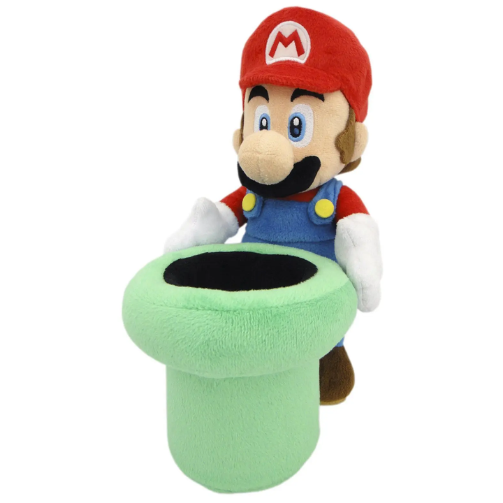 Little Buddy | Mario & Warp Pipe Official Super Mario 9" Plush