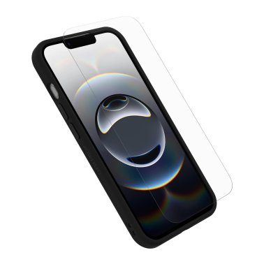 OtterBox | Figura Case and Glass Screen Protector Bundle iPhone 17e/16e/15/14 -  Black | 76-000109