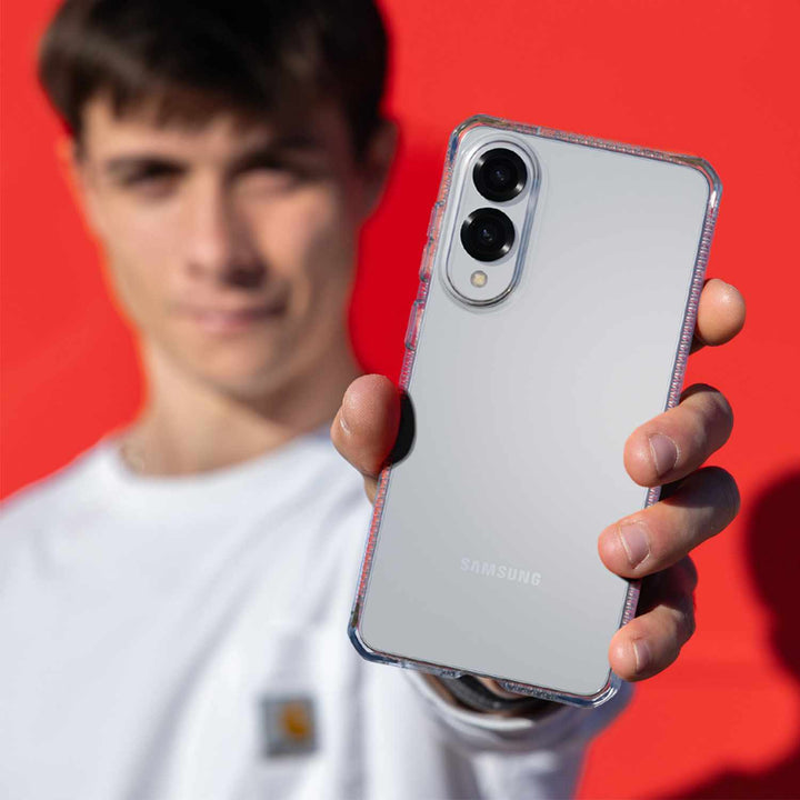 ITSKINS | Spectrum_R Case for Samsung Galaxy S25 Edge - Clear | SGGE-SPECM-TRSP