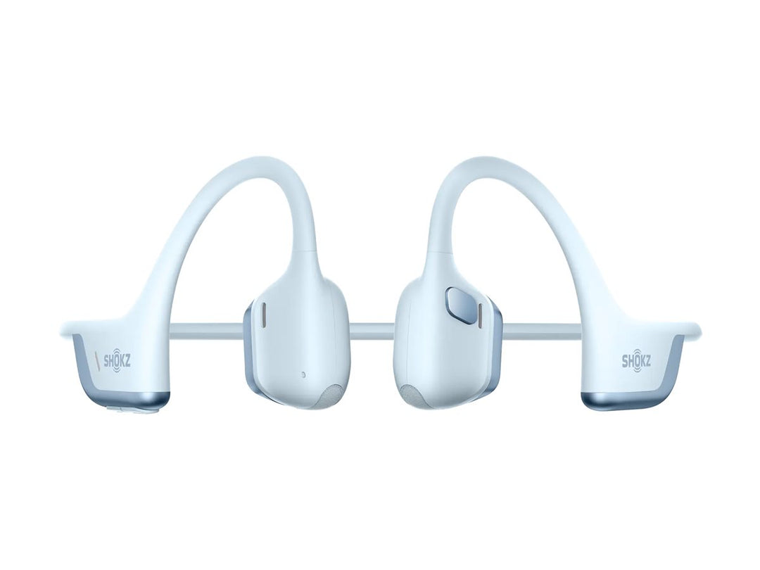 Shokz | OpenRun Pro 2 Bluetooth Headset Noise Cancelling Mic Premium Bone Conduction - Blue | S820-ST-BL-CA-326